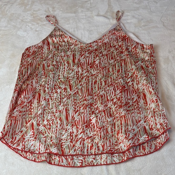 Elegant MILEY + MOLLY Red and White Women's PJ Lingerie Set Size X-Large Hot! - Picture 8 of 15